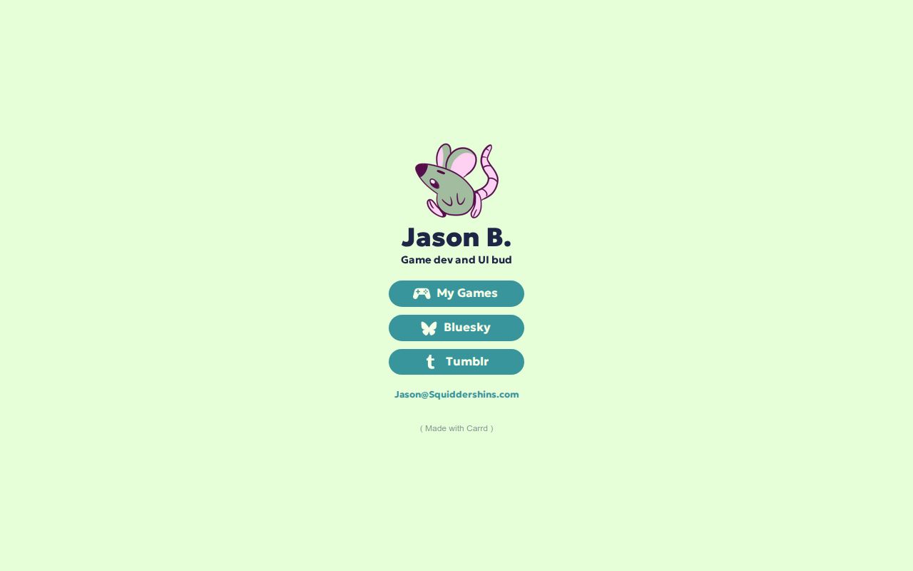 Carrd profile picture for @jasonb
